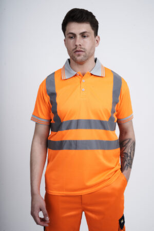 kapton High Vis Short Sleeve Polo Shirt