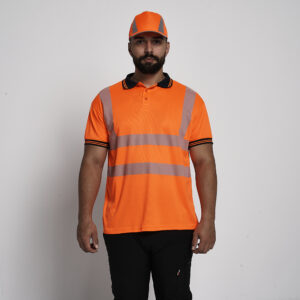 kapton High Vis Polo Short Sleeve - Super Stretch Reflect