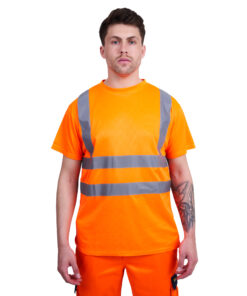 kapton High Vis T-Shirt Short Sleeve Crew Neck