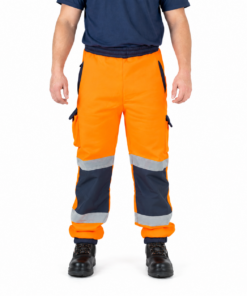 Kapton High Vis Pants Contrast Combat Jogging Fleece Bottoms