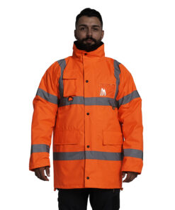 kapton High Vis Waterproof Safety Parka Coat
